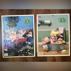 Vintage Cabbage Patch Kids puzzles